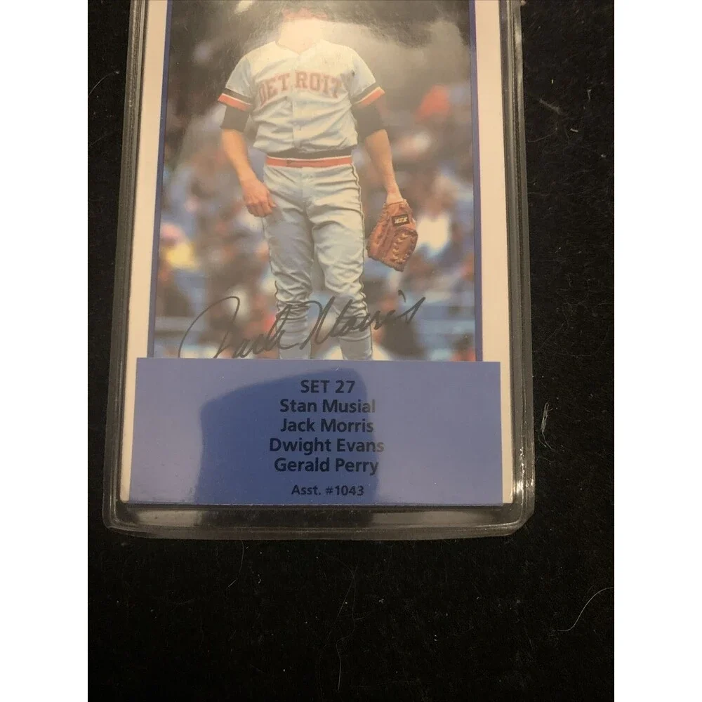 MLB Tops Baseball Talk Set 27 - 1989 SEALED Stan Musial, Jack Morris, Others